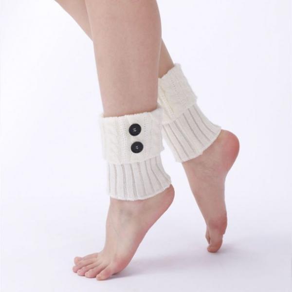 발목 레그 워머 겨울 발토시 발레 니트 워머