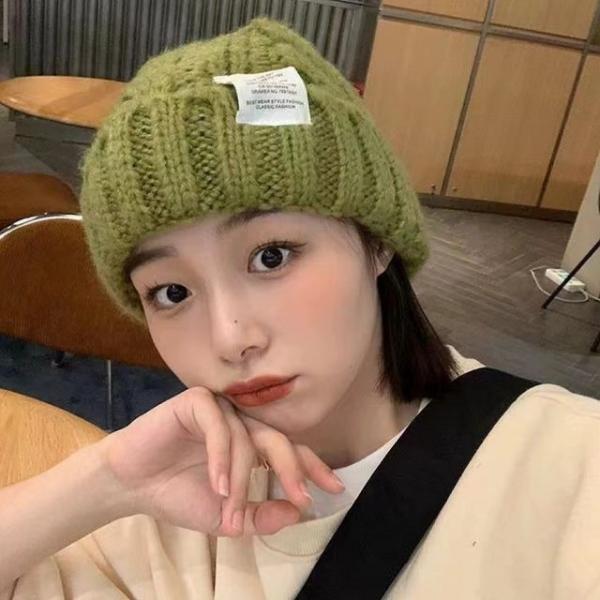 (별별창고) 겨울 꽈배기비니 방한모자 여자니트모자