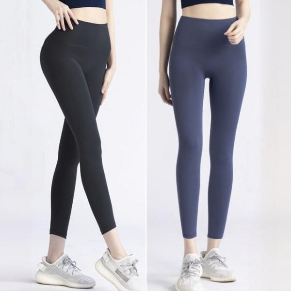 여성 레깅스 헬스 필라테스 요가하의 노Y존 운동바지
