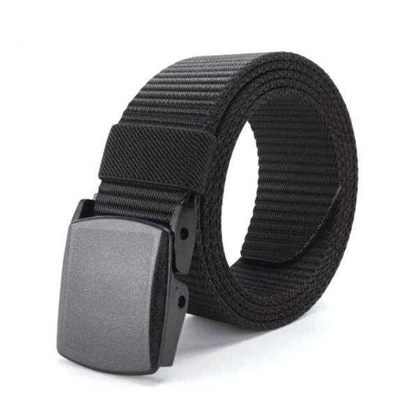 포켓 패브릭 벨트 남자 캐주얼 버클 등산 청바지