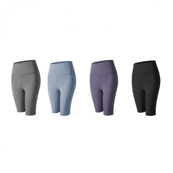 여성레깅스 5부 1P 하이웨스트 요가 헬스 운동 반바지