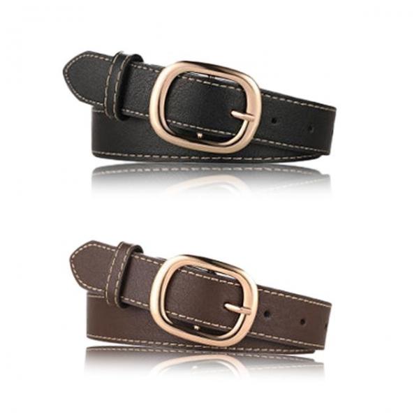 여성 모던 디자인 정장바지 청바지 캐주얼 패션 벨트