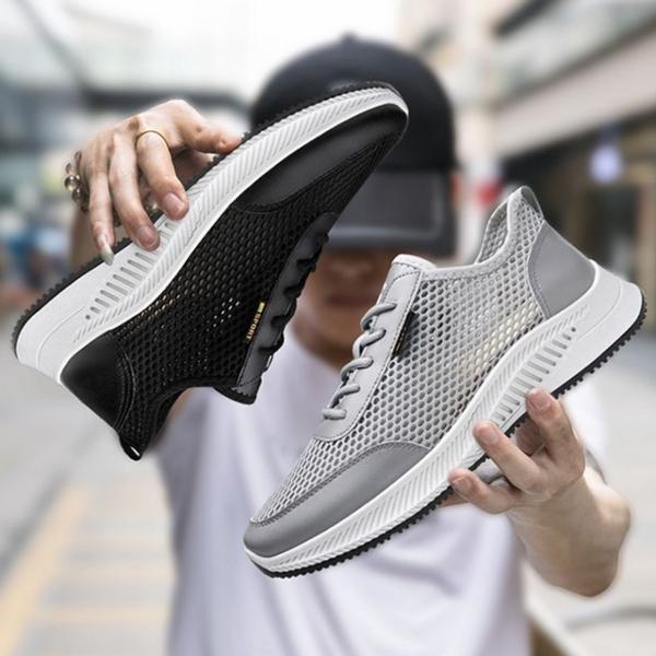 남성 메쉬소재 시원한 여름 러닝 운동화