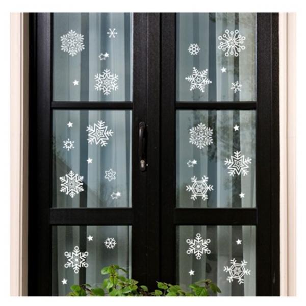 크리스마스 겨울X-MAS 스티커 눈꽃_소 GDT-839S