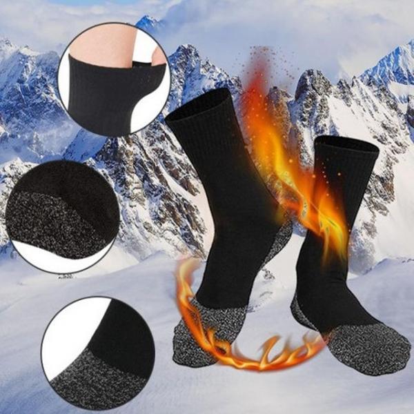 알루미늄 실 발열 양말 겨울 보온 방한 등산 군인
