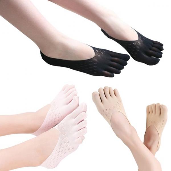 여성 3색 신축성굿 땀흡수굿 발가락 양말