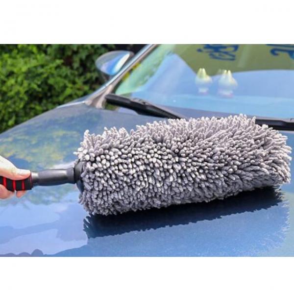 자동차 먼지털이개 차량브러시 극세사걸레 세차용품