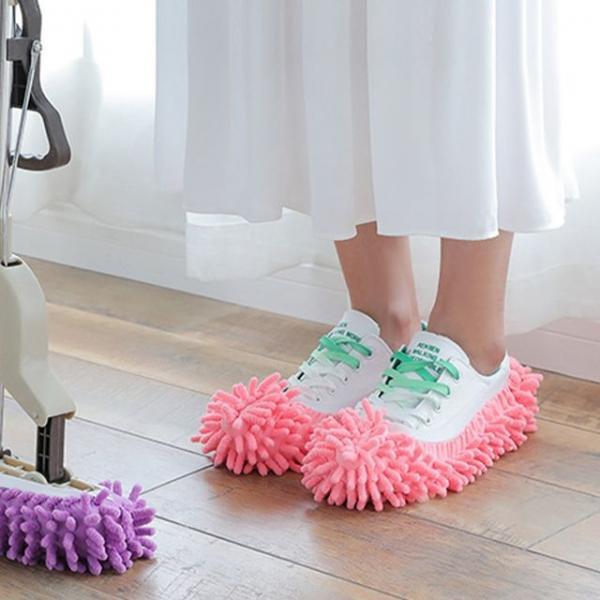 거실용 걸레 신발 극세사 청소 슬리퍼 발청소 발걸레