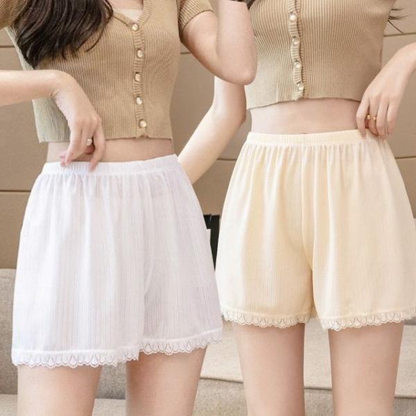 여성 학생 신축성 좋은 레이스 치마 원피스 속바지