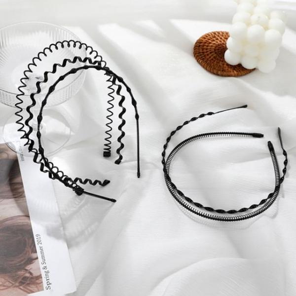 남자 머리띠 얇은 남성 헤어밴드10개