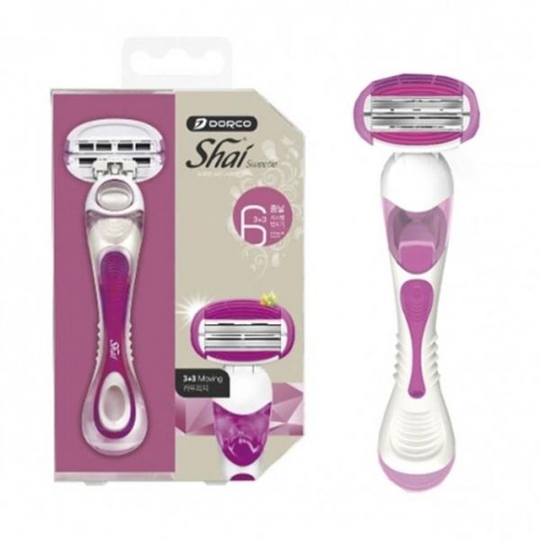 도루코 LSxA1000 스위티 여성제모기 듀얼6중 면도기