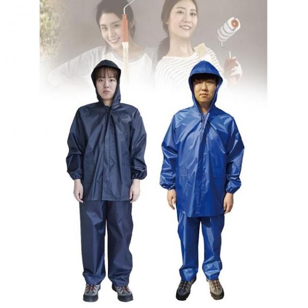 배달복 남성 우비 우의 방수 바지 세트 작업용 휴대용
