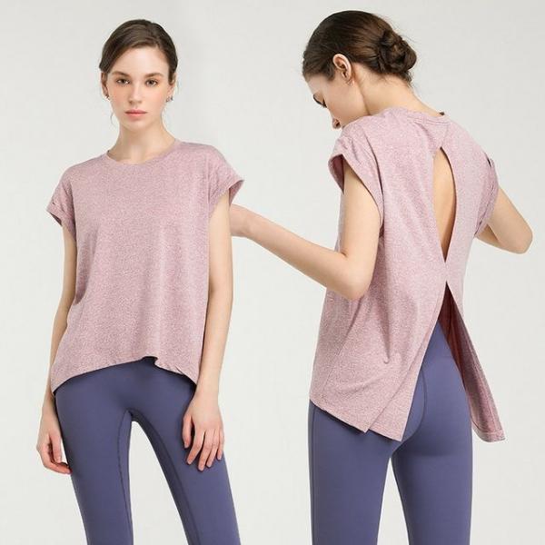 여성 상의 요가복 반팔티 필라테스복 펀칭백 운동복