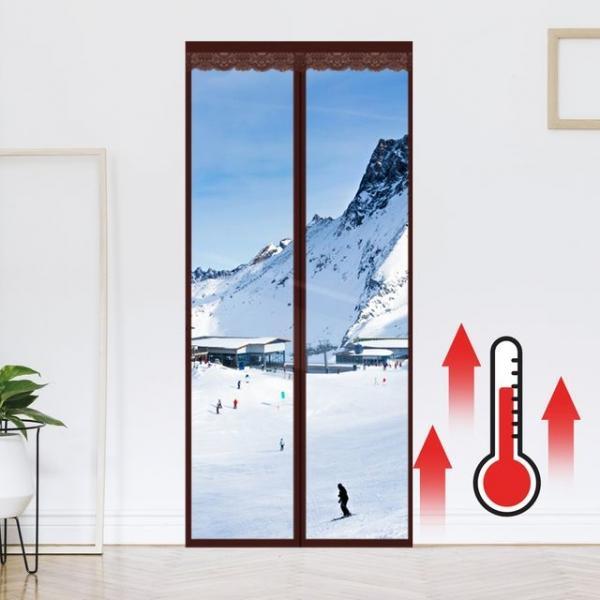 무타공 방풍 커튼 현관 보온 방한 외풍차단 바람막이