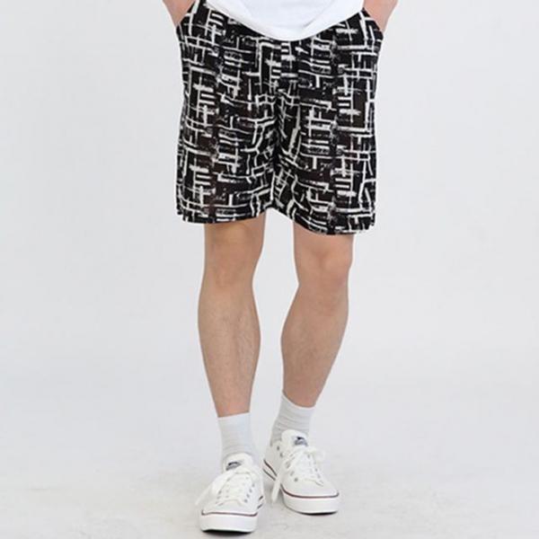 남자 여름 필수 홈웨어 여행 아이스쿨 반바지 하운드
