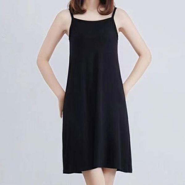 여성 끈 미니 롱 원피스 잠옷 나시