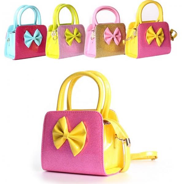 큐티 여아용 리본 크로스백 숄더백 보조가방 미니가방