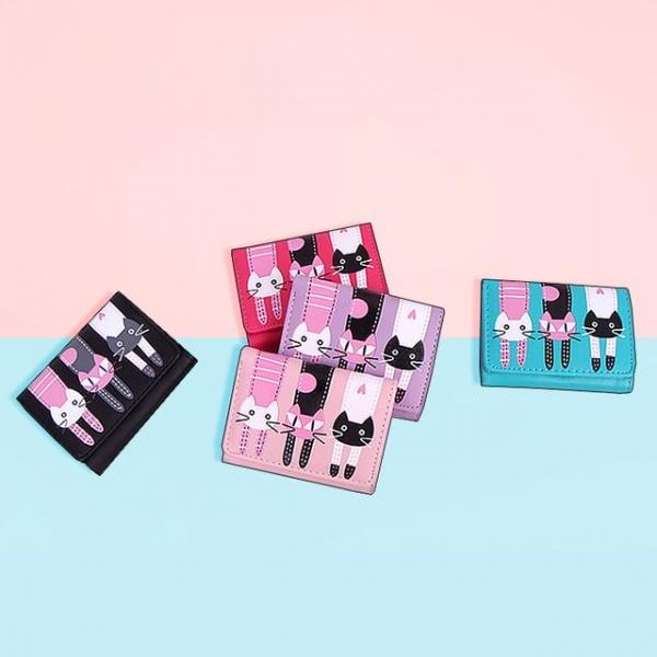 차밍캣츠 미니반지갑 반지갑 여성지갑 여성반지갑