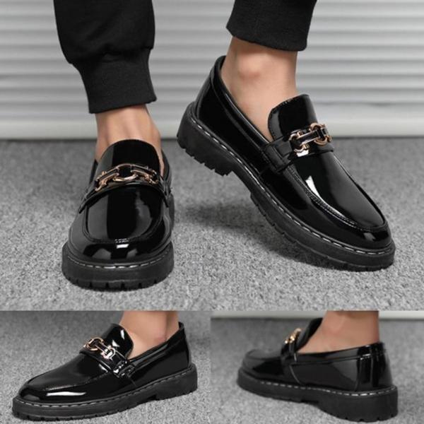 남자로퍼 남성구두 버클슬립온 키높이신발 ZG-ATM06