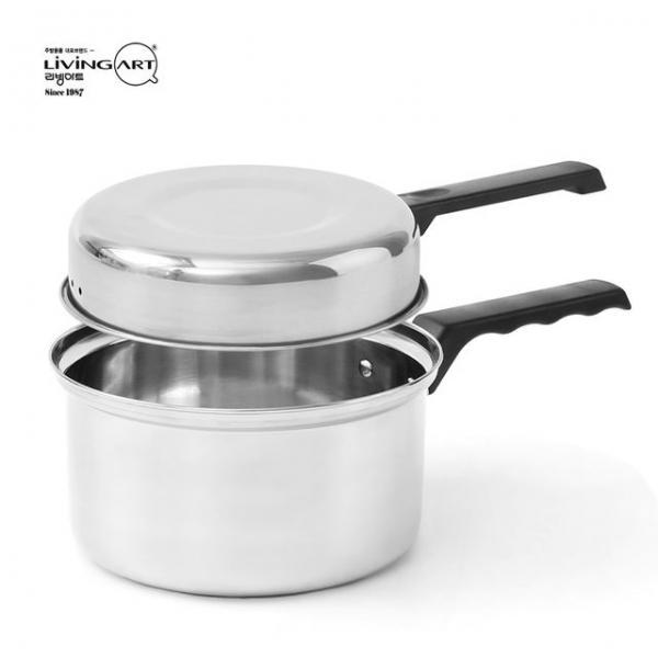 리빙아트 제로 스텐 라면냄비