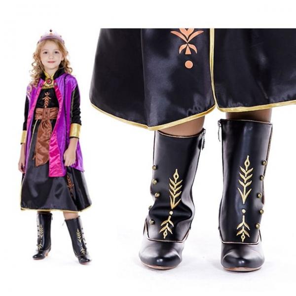 겨울왕국2 안나 부츠 캐릭터코스튬 여아구두 파티신발