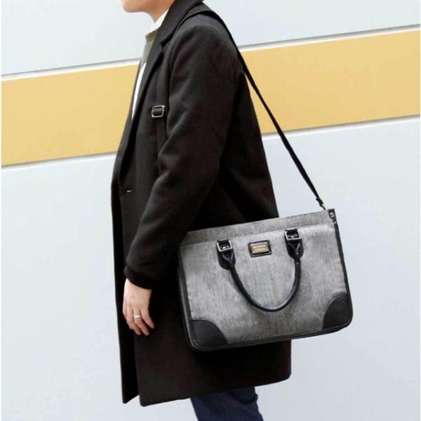 남성 토트백 데일리 오피스백 서류가방 노트북 수납