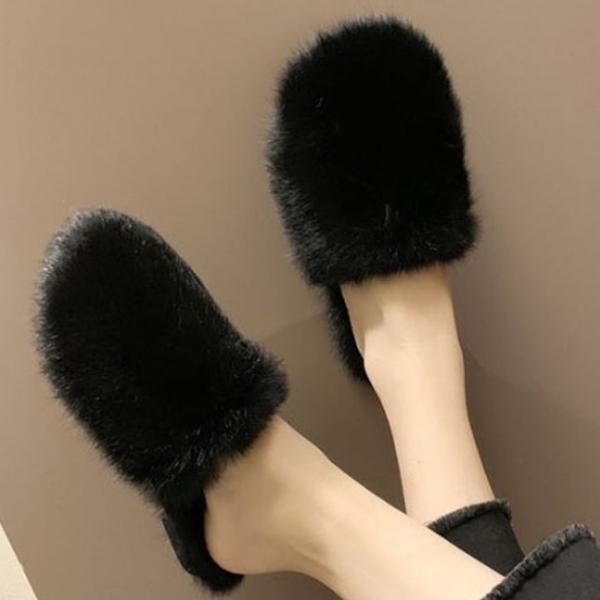 여성 겨울 실내용 슬리퍼 소음방지 거실 슬내화 슈즈