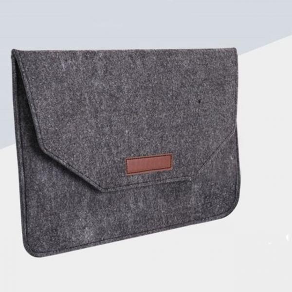펠트 노트북 파우치 가방 슬림형 13.3형 다크 그레이