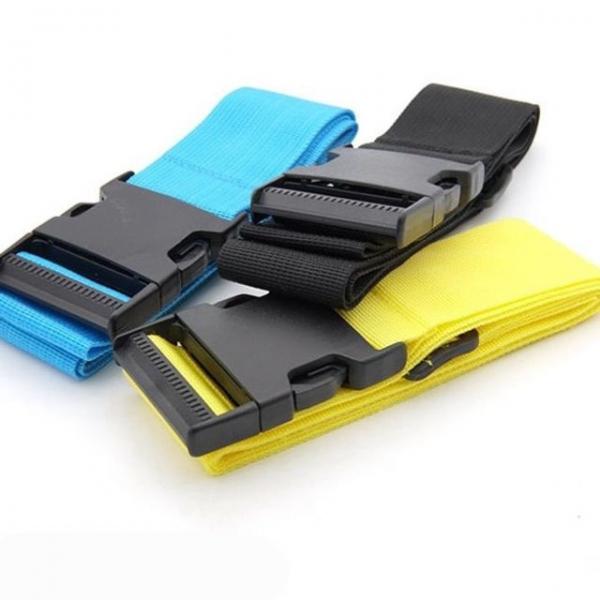 여행가방 캐리어 잠금벨트 다용도 클립밴드 1.7M 노랑