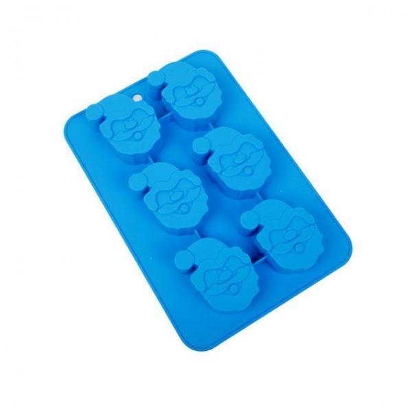 크리스마스 산타클로스 산타얼굴 6구 실리콘몰드