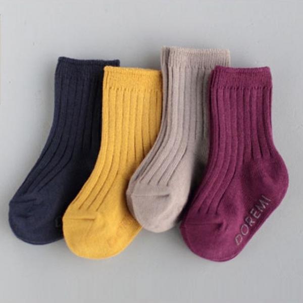 유아동 골지 양말 4족 남아 여아 봄양말 애기 신생아