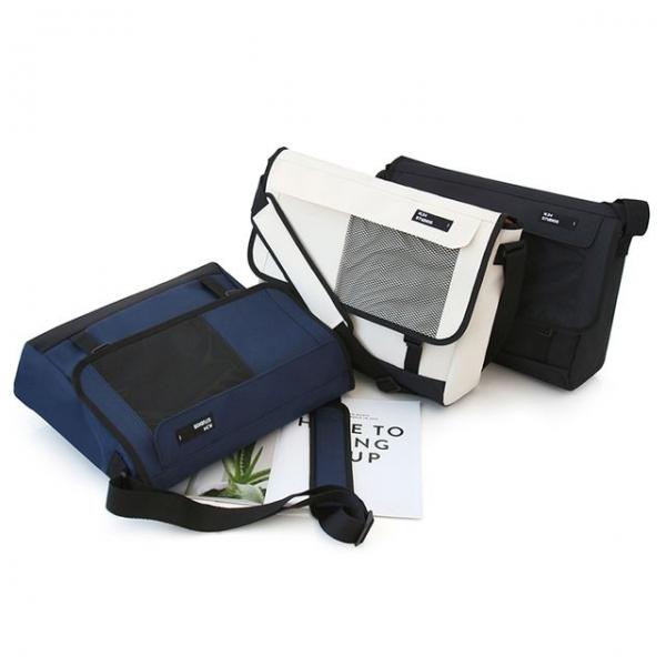 캐주얼 학생 메신저백 데일리가방 밝은색 가방 숄더백