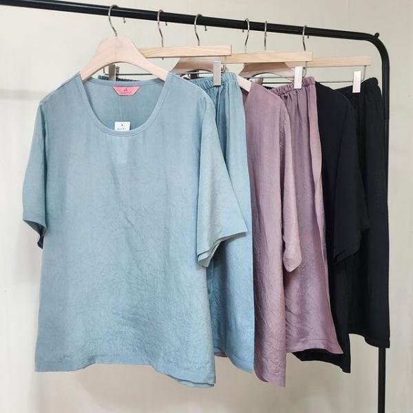 국산 여성 여름 인견잠옷 상하세트