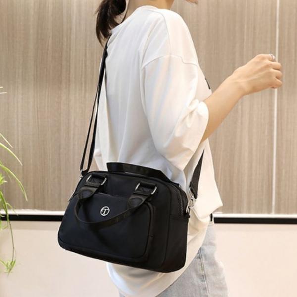 나들이백 중년 여성 캐주얼한 가방 라운드 크로스백