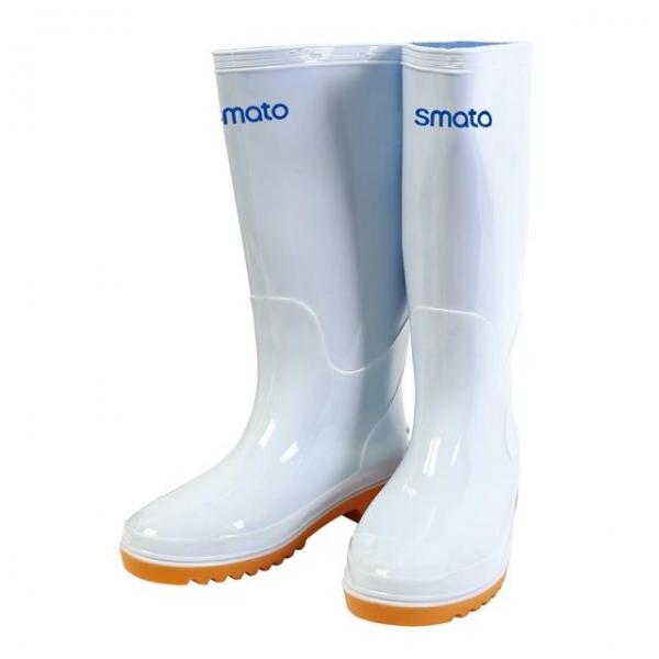 스마토 패션 장화 백색 SRB-06 남성 작업용 농업용