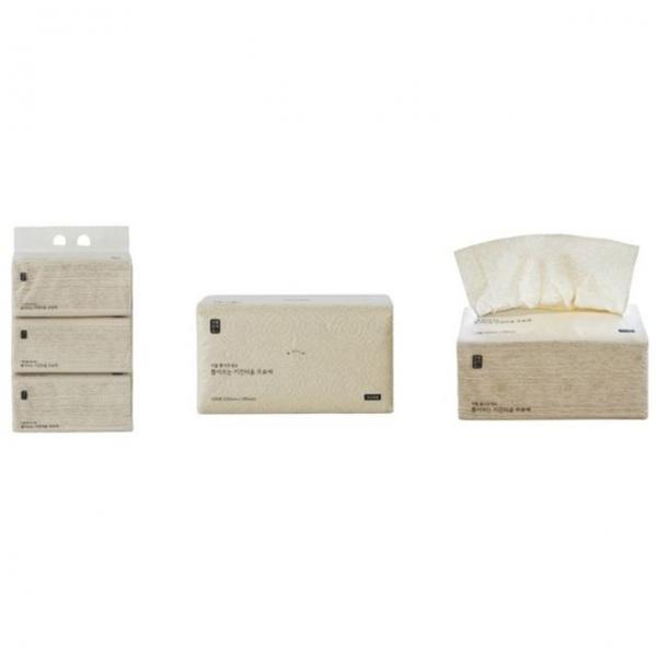 생활공작소 뽑아쓰는 키친타올 무표백 (100매x3팩)