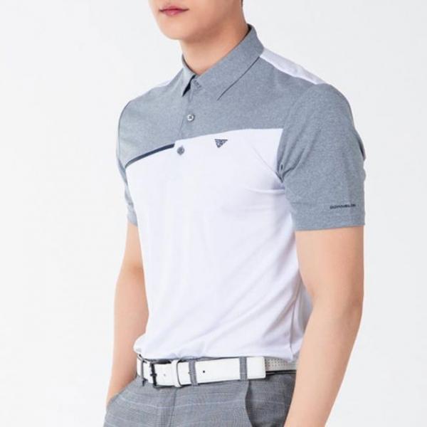 D5 남성 골프 웨어 쿨론 반팔 티셔츠 의류 상의
