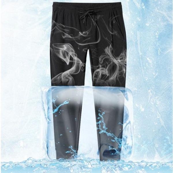 남자 여름 슬랙스 조거팬츠 아이스 실크바지 2종류