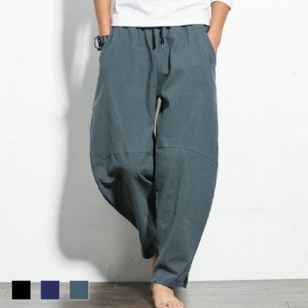 남자 봄 여름 대학생 알바 힙한 배기핏 벌룬핏 통바지