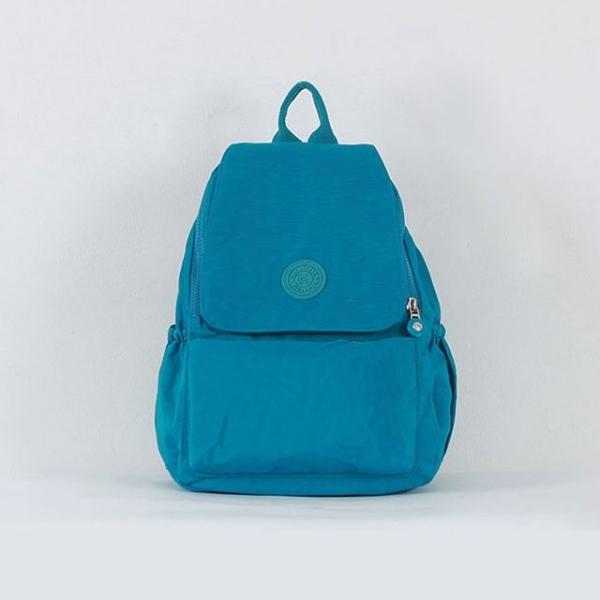 여성 미니 백펙 4계절 캐주얼 백팩 데일리 백백 -블루