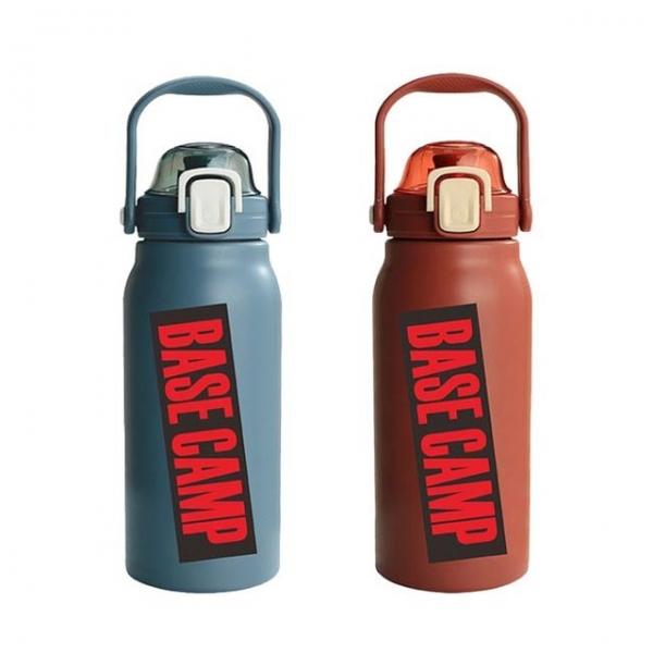 손잡이 대용량 보온보냉병 1.3L 1P 스텐 텀블러 물통