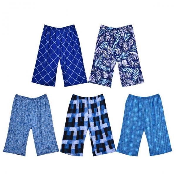 국산 남자 여름 인견파자마 8부 잠옷반바지 풍기인견