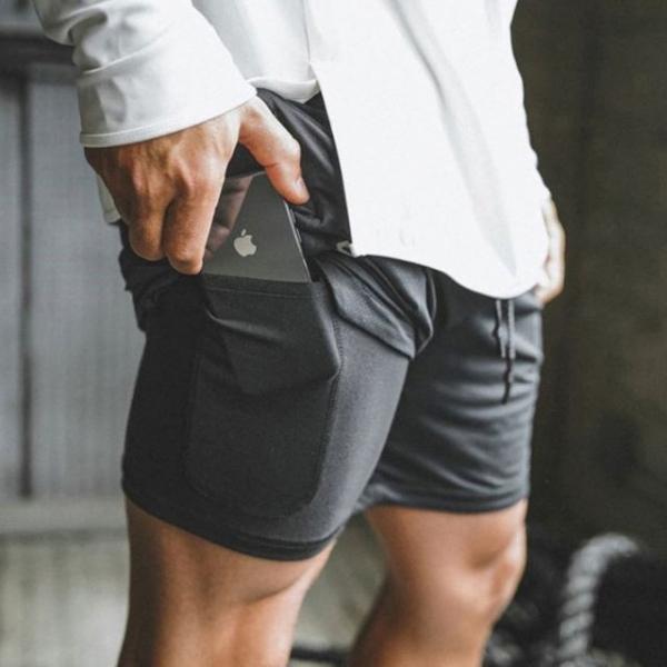 남자 반바지 핸드폰주머니 스포츠웨어 트레이닝팬츠