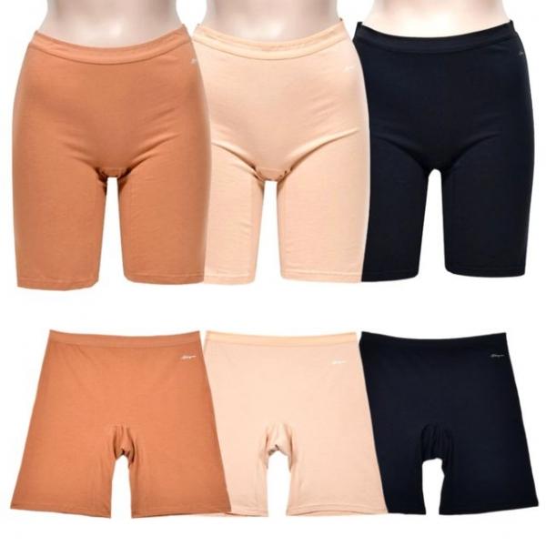 여자 롱 사각팬티세트 3매 5부 여성 와이존커버