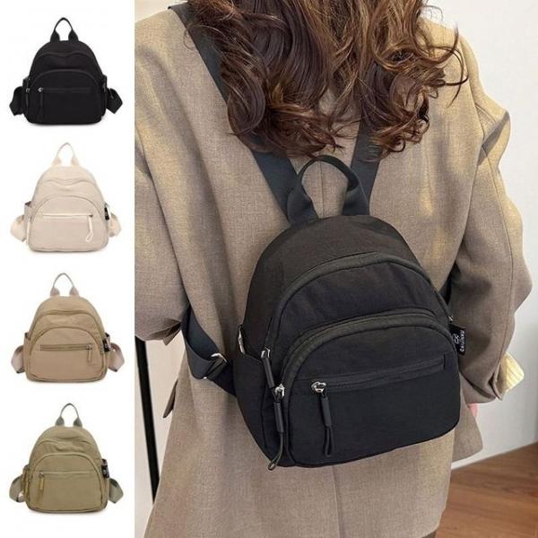 여성백팩 데일리 출근가방 이쁜 나일론 미니 백팩
