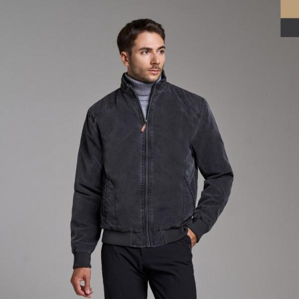 KTT 1000 남자겨울 워싱 블루종 점퍼-후리스안감