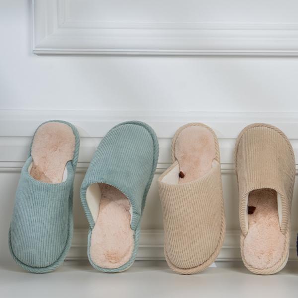 코듀키라 극세사 털슬리퍼 털 실내화 거실화 겨울슬리퍼 층간소음방지 홈 무소음 슬리퍼 학생 사무실