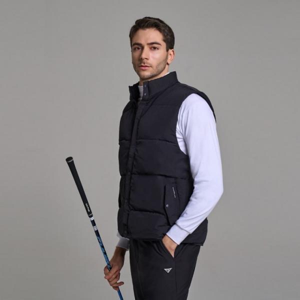 남자 스포츠 골프웨어 베스트패딩조끼 DBC DPVTBK01M