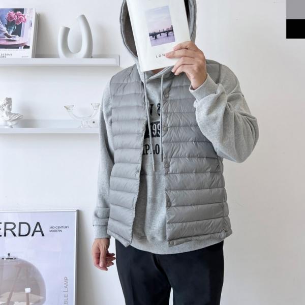 KSS 18001 남자 초 경량 패딩 조끼