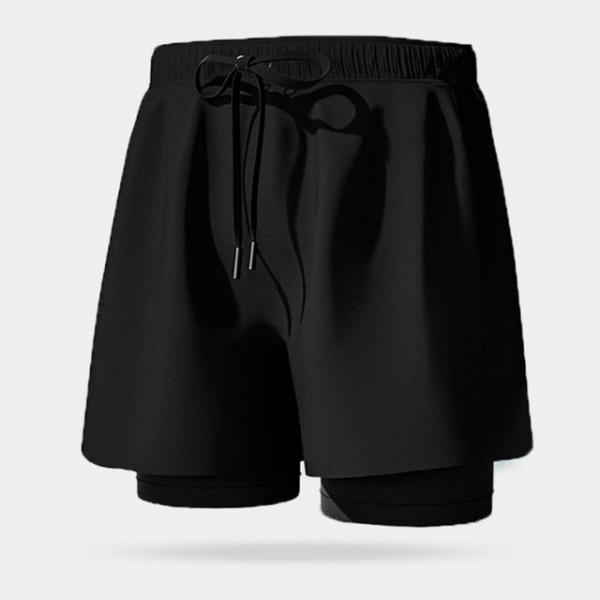 스포츠 남자 헬스 러닝 운동복 일체형 레깅스 반바지